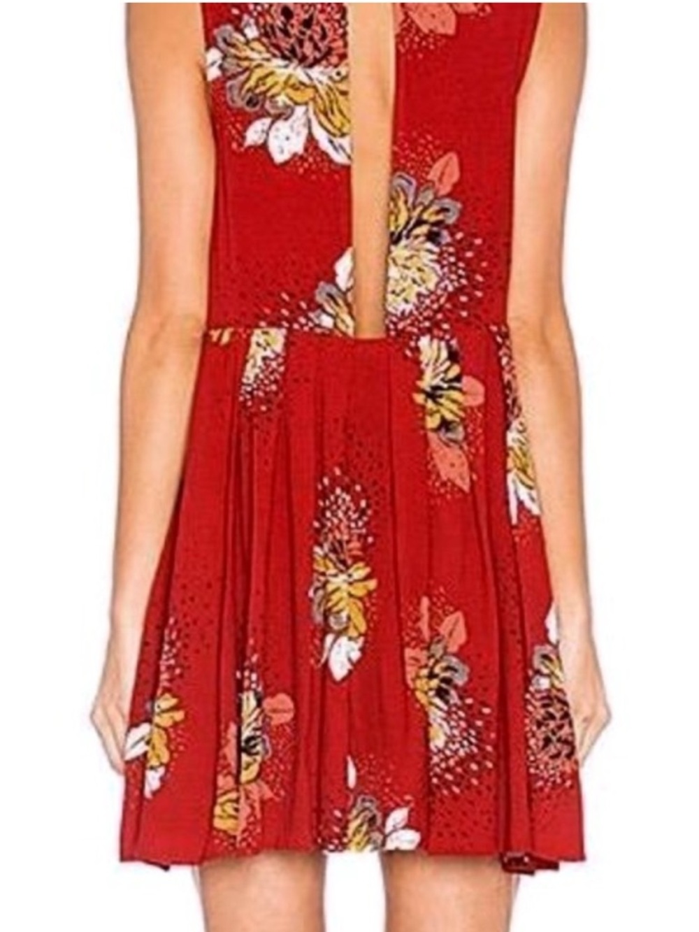 NWOT Free People Lovely Day Printed Tunic, size M - Picture 3 of 5
